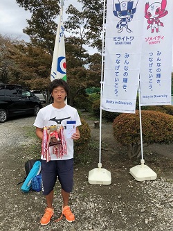 男子シングルス第三位