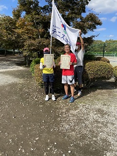 準優勝ペア