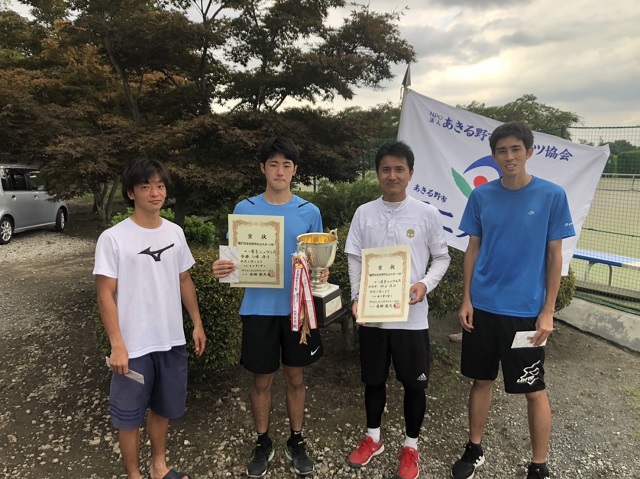 男子シングルス入賞者