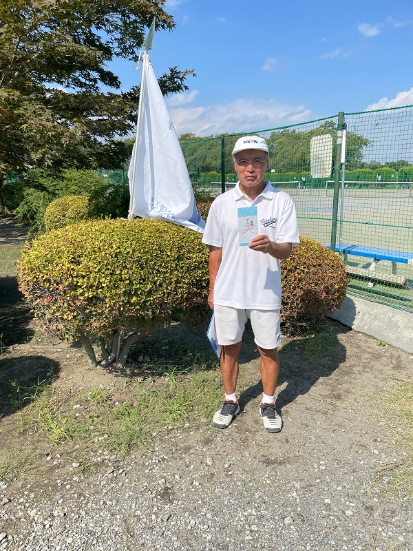 男子ベテランダブルス第3位