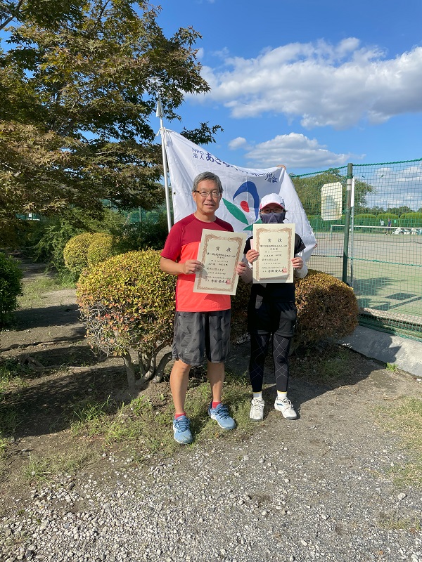 ミックスダブルス準優勝