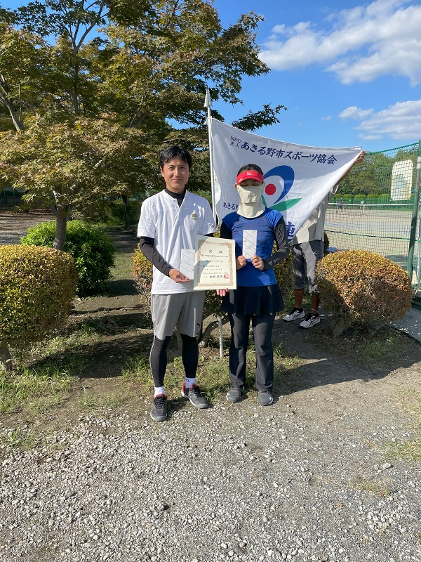 ミックスダブルス第3位
