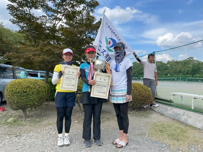 女子シングルス入賞者