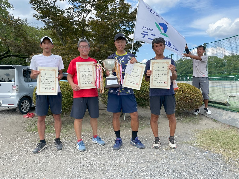 男子シングルス入賞者