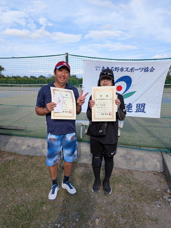 ベテランダブルス第三位_2