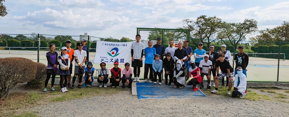 総合スポーツ祭ミックスダブルス集合写真