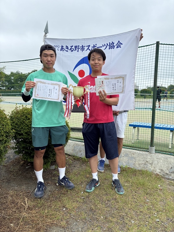 男子優勝